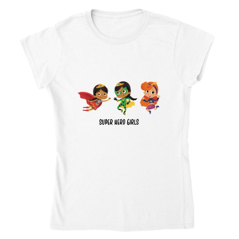 Girls cheap superhero shirt