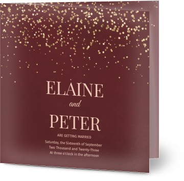 Invitation Cards for a Wedding