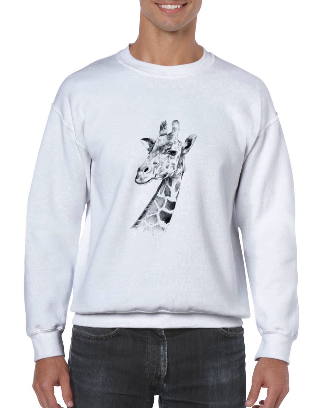 Giraffe sweatshirt hot sale