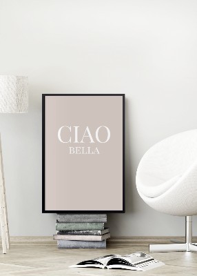 Ciao Bella print by Finlay and Noa