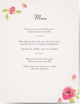 Plus populaires - Cartons de menu pour mariages et fêtes