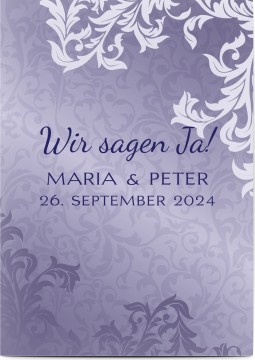 Ohne Foto - Save the Date