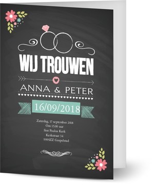 Zonder foto - Huwelijk - misboekjes