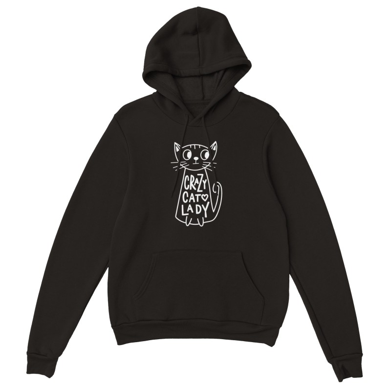 Crazy cat cheap lady hoodie