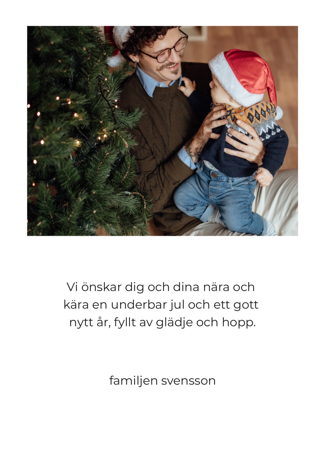 Moderna julkort Optimalprint