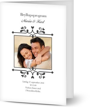Se alle - Bryllup - Kirkeprogram