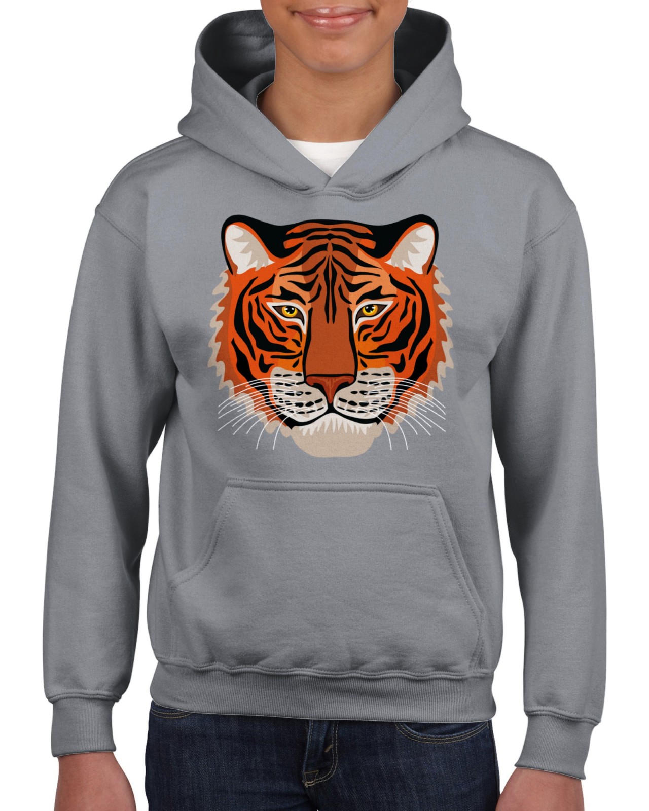 Mens hot sale tiger hoodie