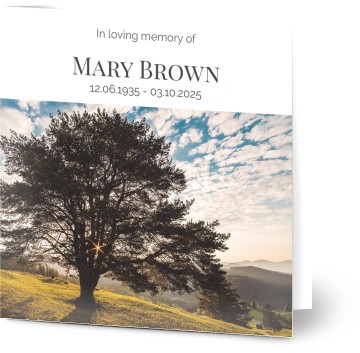 Everlasting Roots Farewell Card