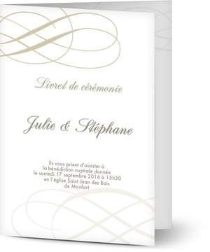 Tout voir - Mariage - Livrets de cérémonie 