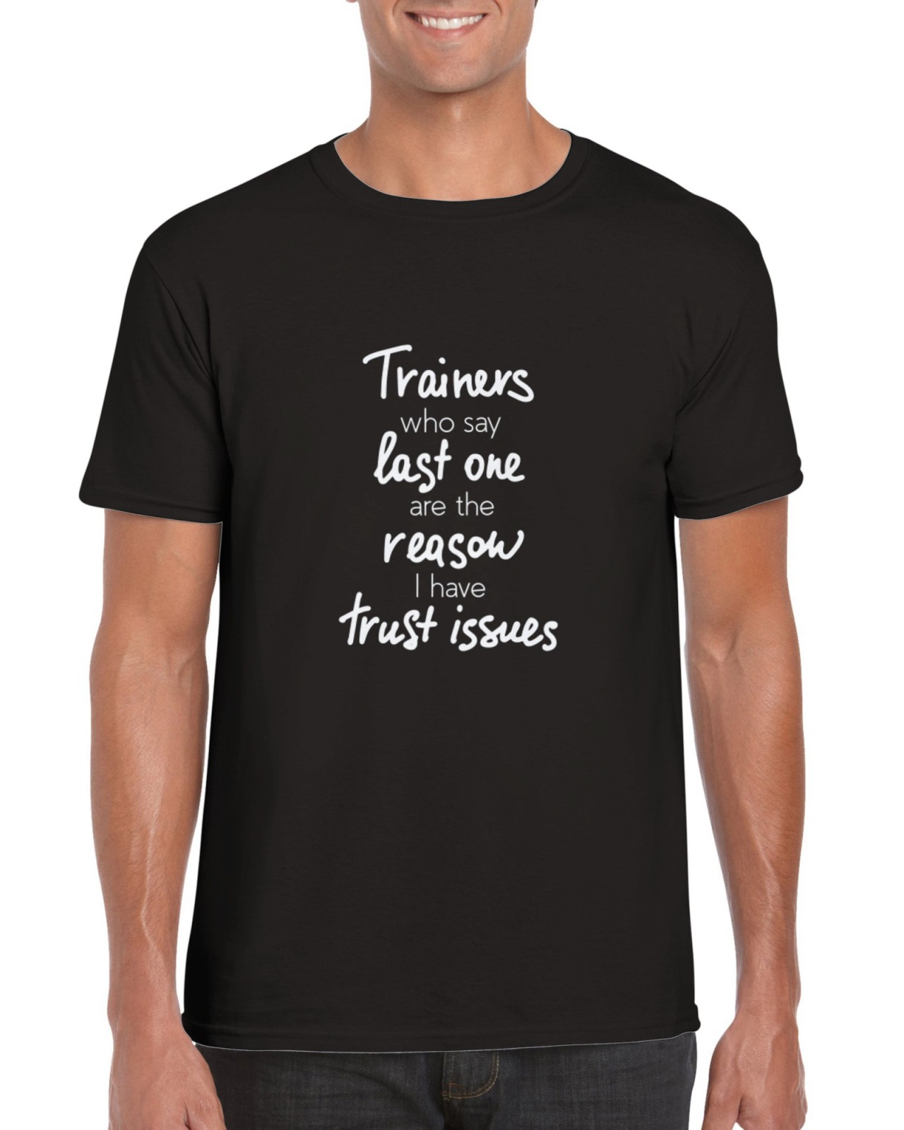 Trust Issues Trainers - T-Shirt Clothing | Optimalprint