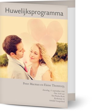 Foto - Huwelijk - misboekjes