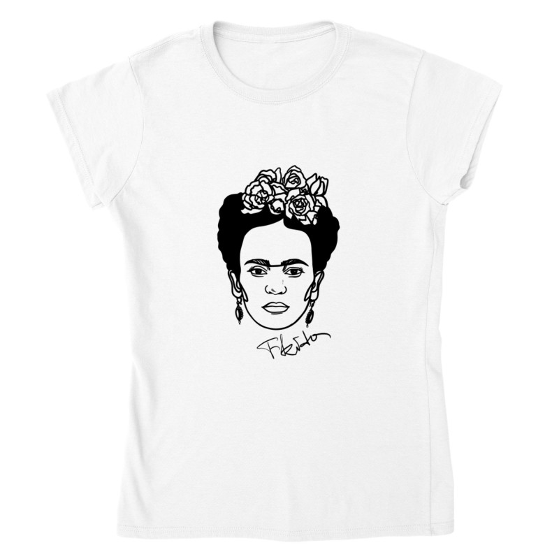 Frida Kahlo T shirt Femme V tements Optimalprint