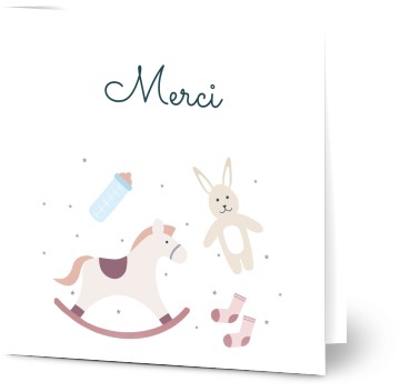 Cartes de remerciement : Bébé et Puériculture