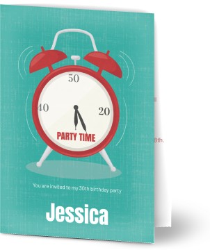 Birthday Party Clock