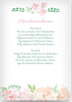 Se alle - K&oslash;rselsvejledning til bryllups- og festinvitationer