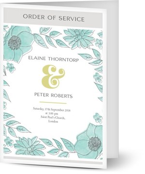 Newest - Order of Service Printing