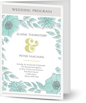 Newest - Order of Service Printing