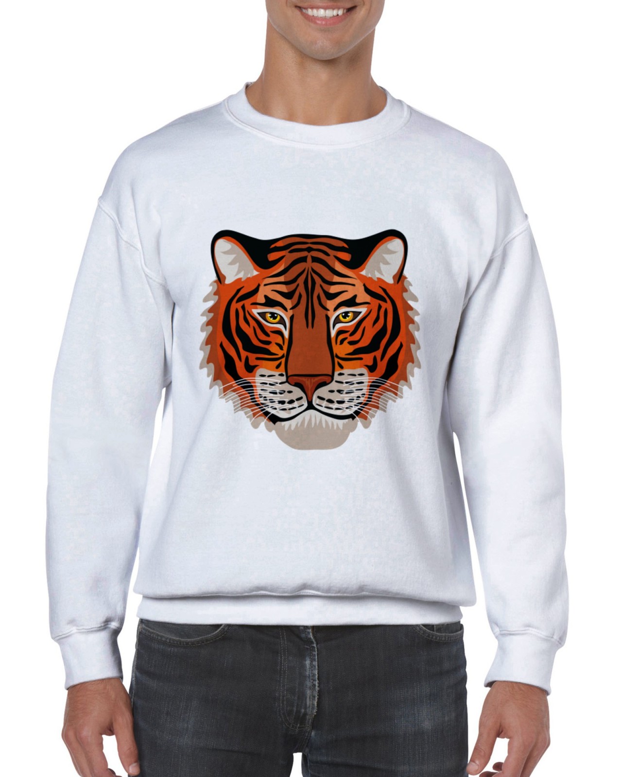 Sweater with hotsell tiger face