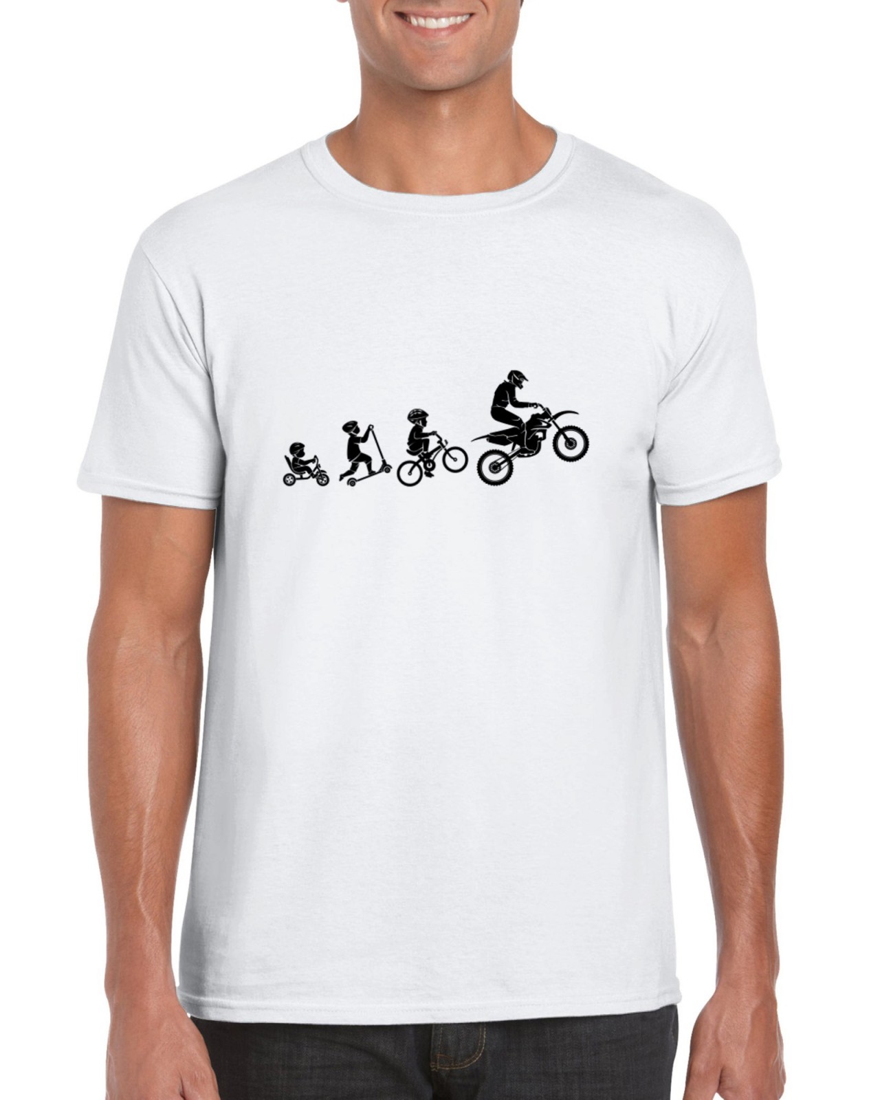 Motorcycle evolution 2025 t shirt