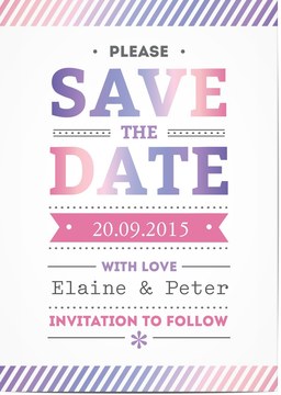 All categories - Save the Date
