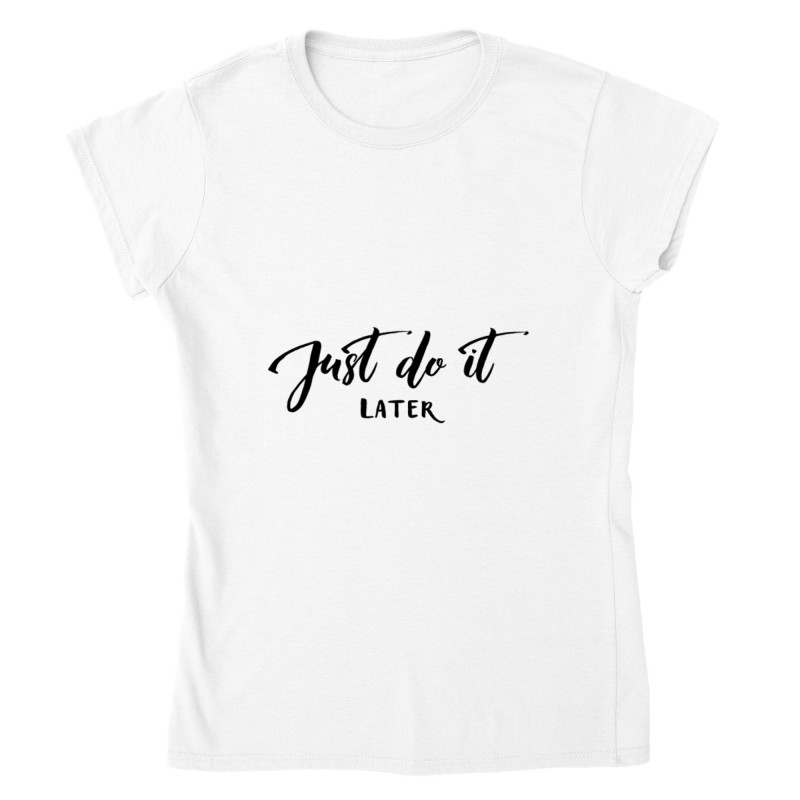 Just do it on sale t shirt women's