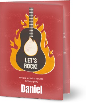 Fire Guitar