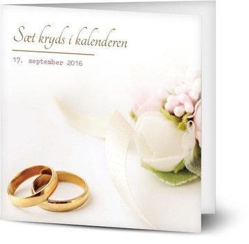 Uden foto - Save the Date