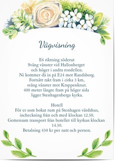 Mest popul&auml;ra - Br&ouml;llop &ndash; V&auml;gbeskrivning till br&ouml;llop